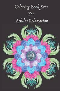 Coloring Book Sets For Adults Relaxation