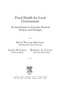Fiscal Health for Local Governments