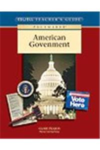 Pacemaker American Government English as a Second Language (ESL) and English Language Learners (Ell) Teacher's Guide 2004