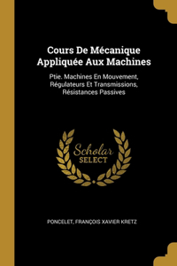 Cours De Mécanique Appliquée Aux Machines