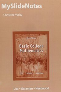 Myslidenotes for Basic College Mathematics