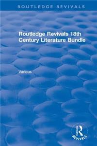 Routledge Revivals 18th Century Literature Bundle