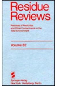 Residue Reviews