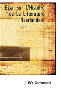 Essai Sur L'Histoire de La Litterature Neerlandese