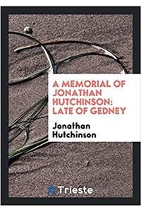 Memorial of Jonathan Hutchinson