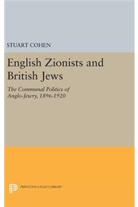 English Zionists and British Jews