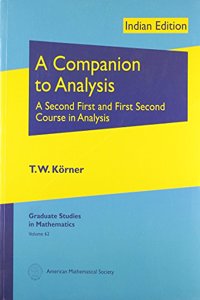 Companion To Analysis, A