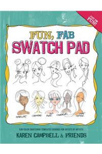 Fun Fab Swatch Pad: Fun color swatching templates designed for artists by artists!