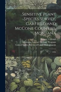 Sensitive Plant Species Survey, Garfield and McCone Counties, Montana