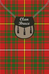 Clan Bruce Tartan Journal/Notebook