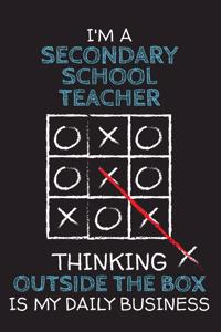 I'm a SECONDARY SCHOOL TEACHER