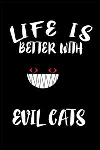 Life Is Better With Evil Cats