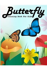 Butterfly Coloring Book For Kids