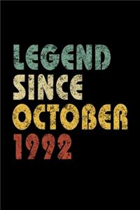 Legend Since October 1992