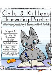 Cats & Kittens Handwriting Practice