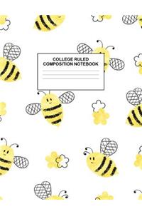 College Ruled Composition Notebook