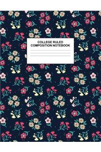 College Ruled Composition Notebook