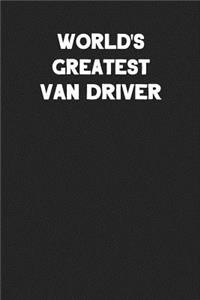 World's Greatest Van Driver