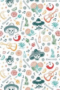 Day Of The Dead Pattern - Sugar Skull Santa Muerte 33