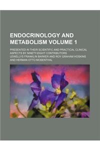 Endocrinology and Metabolism Volume 1; Presented in Their Scientific and Practical Clinical Aspects by Ninety-Eight Contributors