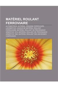 Materiel Roulant Ferroviaire