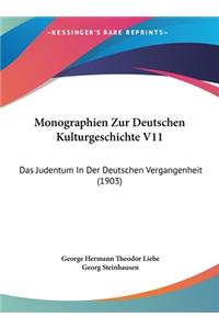 Monographien Zur Deutschen Kulturgeschichte V11