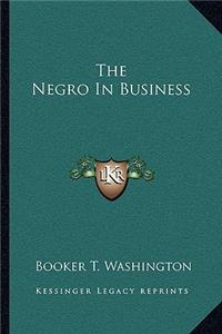 The Negro In Business