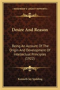 Desire And Reason