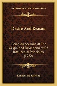 Desire and Reason