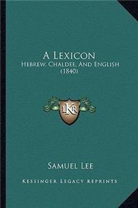 A Lexicon