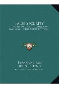 False Security