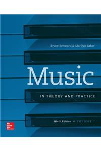 Music in Theory and Practice, Vol. 1 with Workbook