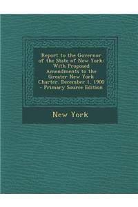 Report to the Governor of the State of New York