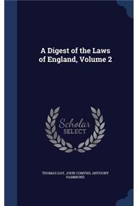 A Digest of the Laws of England, Volume 2