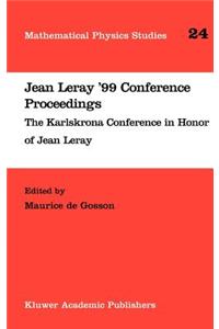 Jean Leray '99 Conference Proceedings
