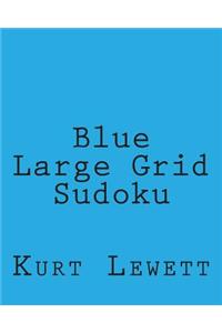 Blue Large Grid Sudoku
