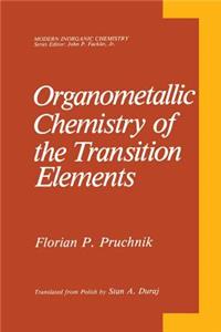 Organometallic Chemistry of the Transition Elements