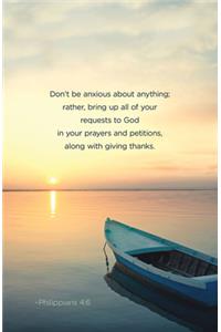 Don't Be Anxious Scripture Series Bulletin (Pkg of 50)