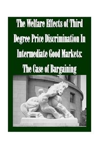 Welfare Effects of Third Degree Price Discrimination In Intermediate Good Markets