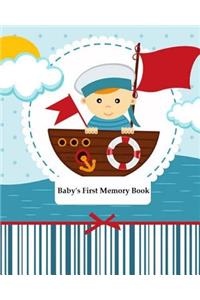 Baby's First Memory Book