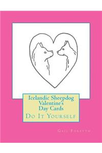 Icelandic Sheepdog Valentine's Day Cards
