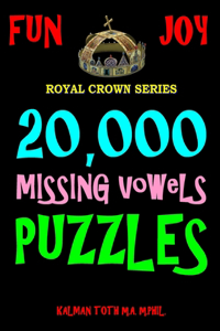 20,000 Missing Vowels Puzzles