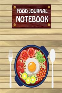 Food Journal Notebook: Diet Food Journal 7.5x9.25 Personal Food and Exercise Tracker - 60 Days with Twin Tracker Pages Vol.9: Food Journal