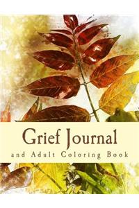 Grief Journal and Adult Coloring Book