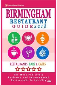 Birmingham Restaurant Guide 2018