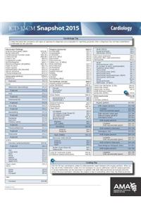 ICD-10-CM 2015 Snapshot Card - Cardiology