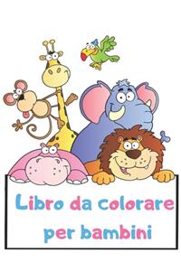 Libro da colorare per bambini