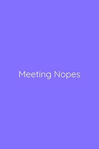Meeting Nopes Notebook