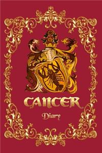 Cancer horoscope Diary - A Diary For Cancer Zodiac Sign - 6x9, 120 pages