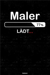 Maler Lädt... Notizbuch